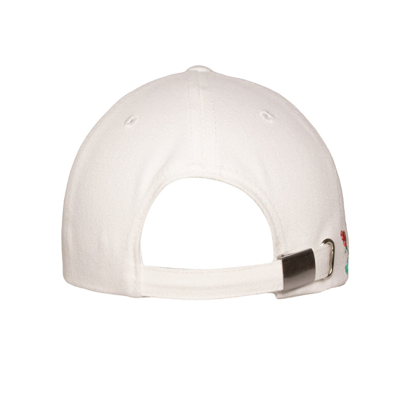 La Rose Du Jardin White Cap back view