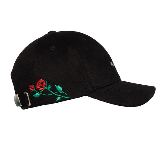 La Rose Du Jardin Black Cap side view