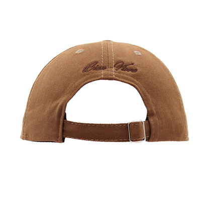 Brown Cap back view