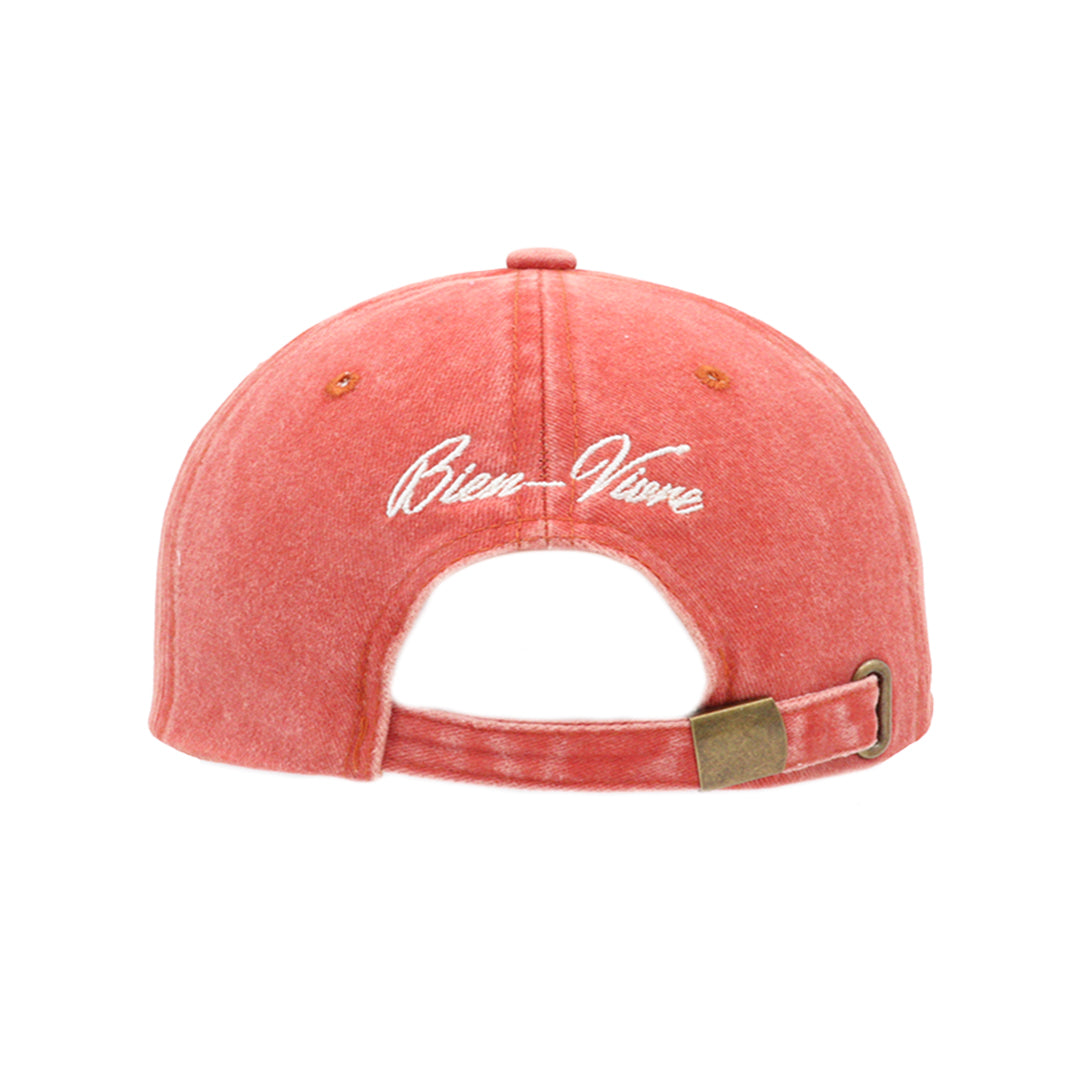 Red Cap back view