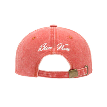 Red Cap back view