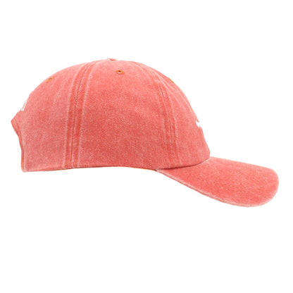 Pfirsichroséfarbene Mütze