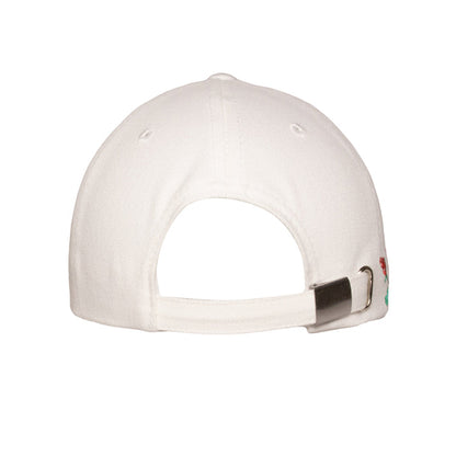 La Rose Du Jardin White Cap back view